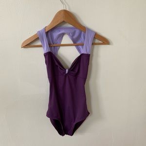 Purple leotard
